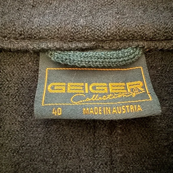 Vintage Geiger of Austria Boiled Wool Jacket - Picture 3 of 11